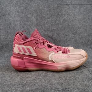 Adidas Shoes Youth 4.5 Sneakers Dame 7 Extply GS Dolla Sign Pink Basketball Kids